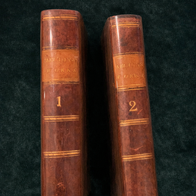 2 vol milton spines