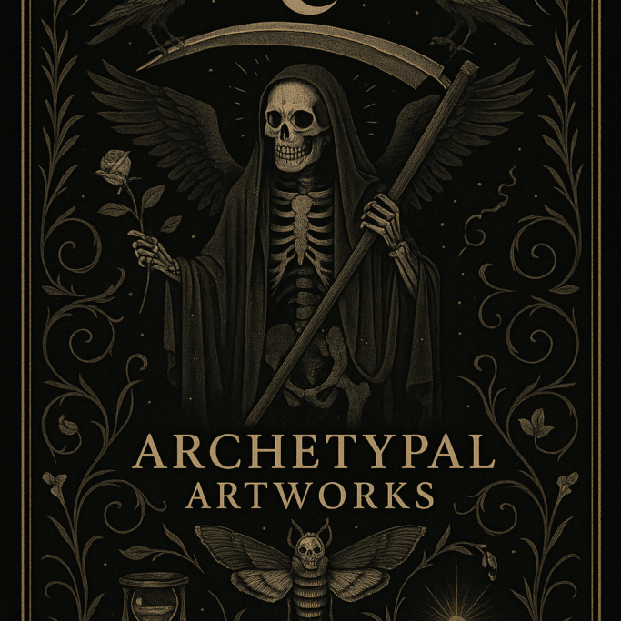 death tarot cover for arch art