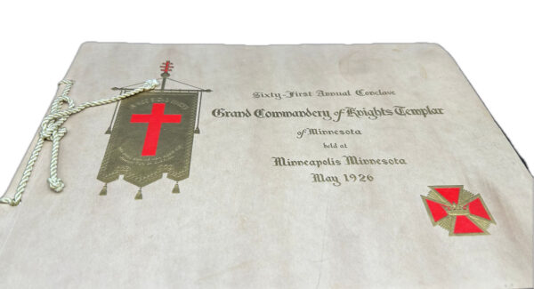 Sixty-First Annual Conclave. Grand Commandery of Knights Templar of Minnesota held at Minneapolis, Minnesota, May 1926